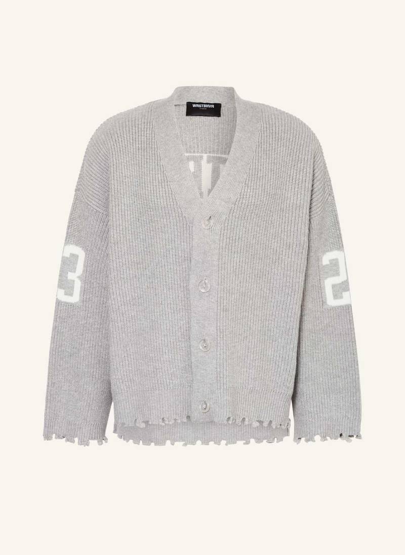 Wrstbhvr Strickjacke Tove grau von WRSTBHVR