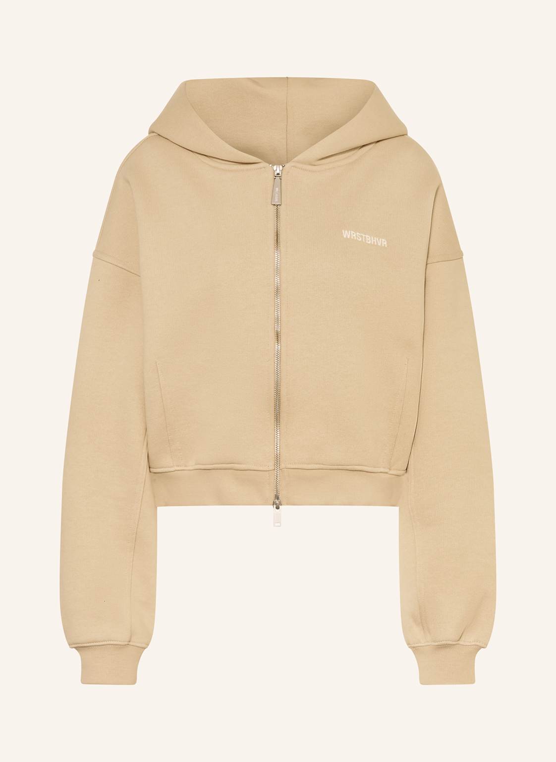 Wrstbhvr Sweatjacke Eria beige Wrstbhvr Sweatjacke Eria beige von WRSTBHVR