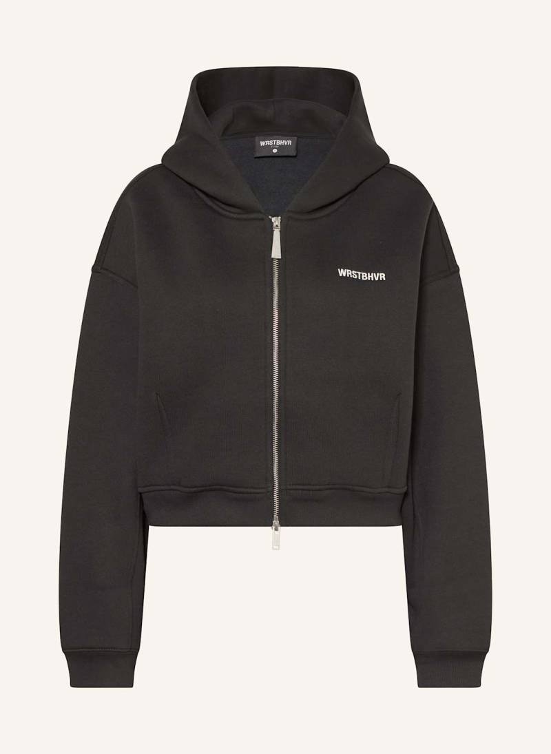 Wrstbhvr Sweatjacke Eria schwarz von WRSTBHVR