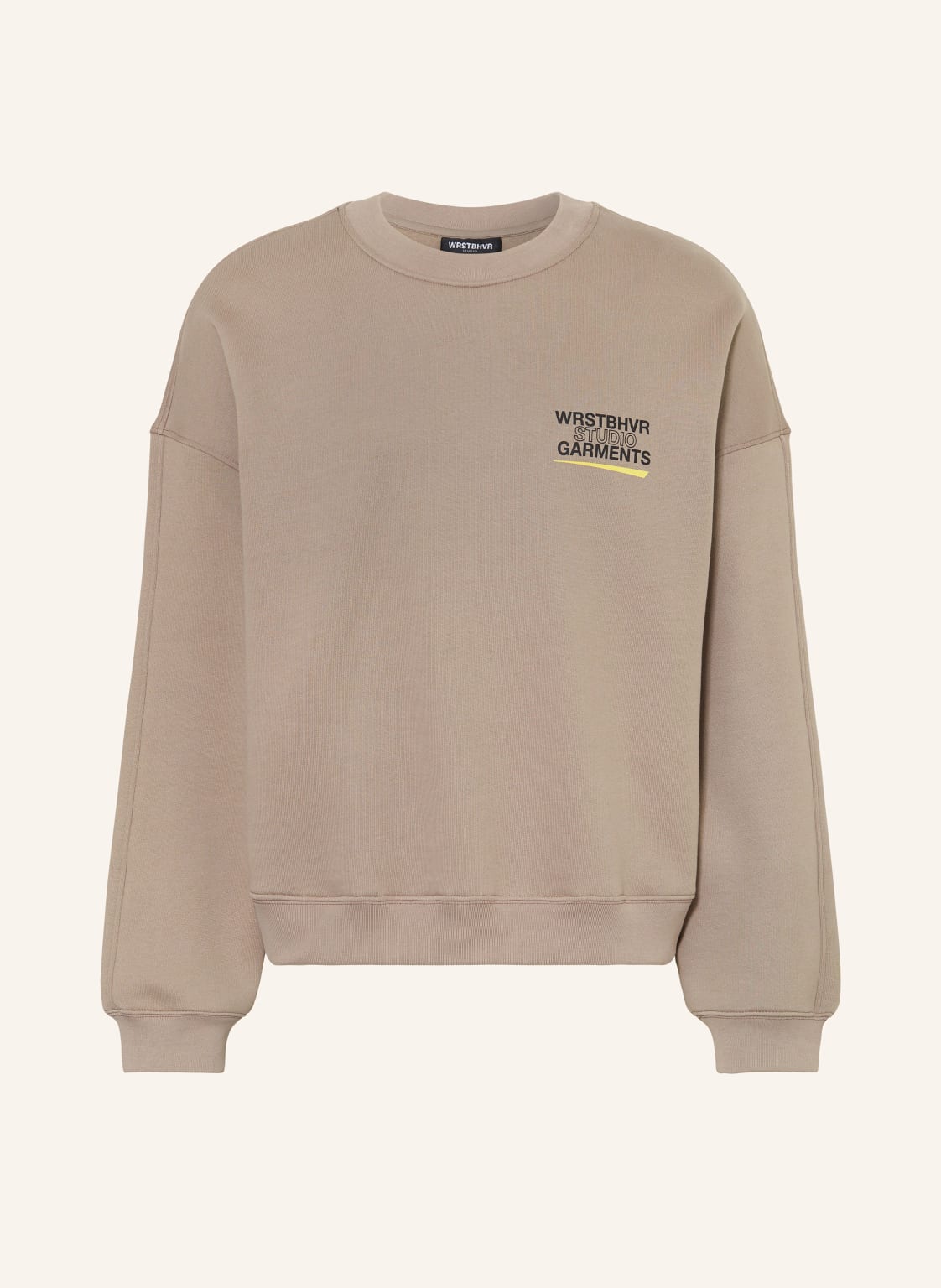 Wrstbhvr Sweatshirt Dany beige von WRSTBHVR