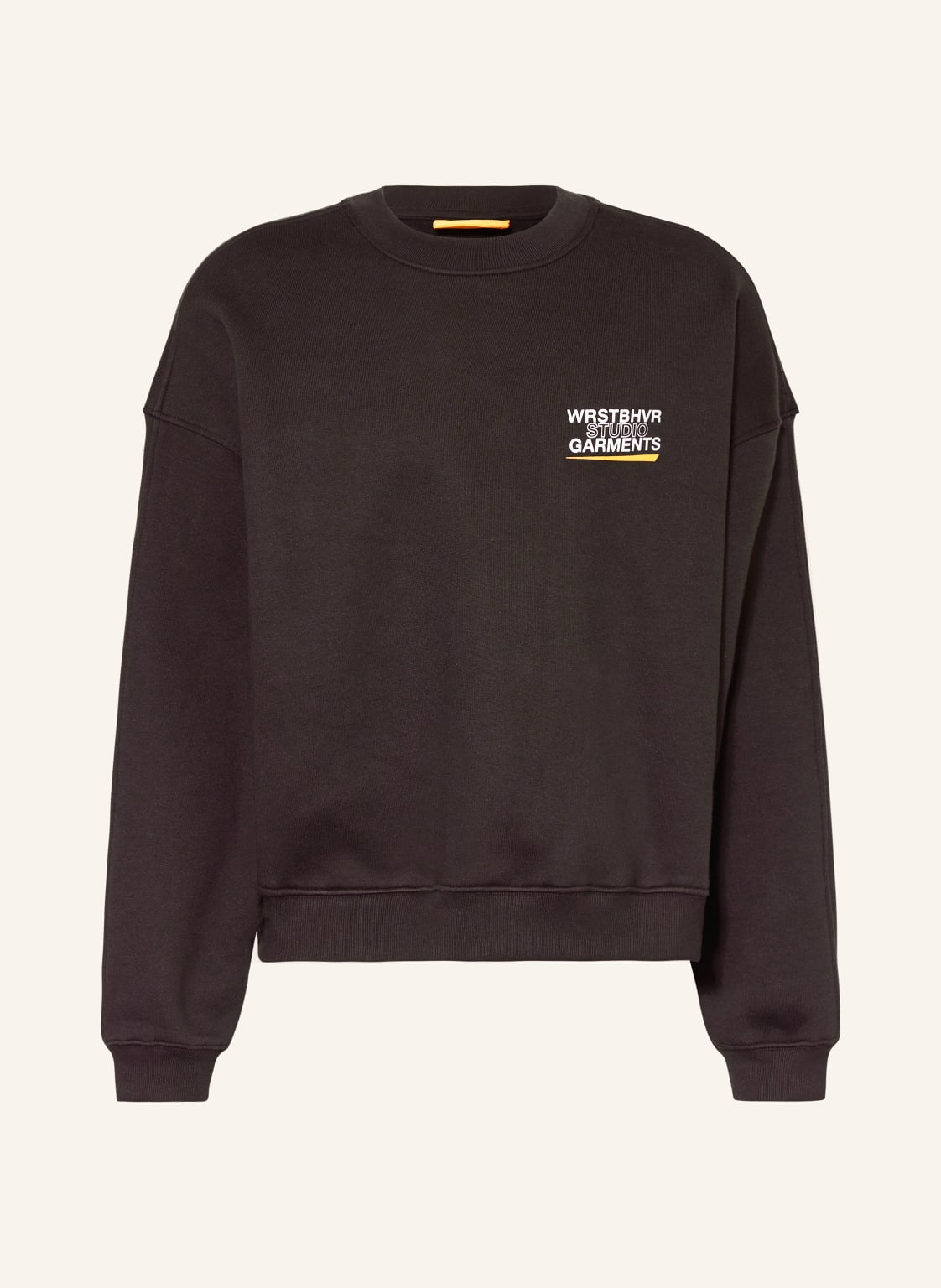 Wrstbhvr Sweatshirt Dany schwarz von WRSTBHVR