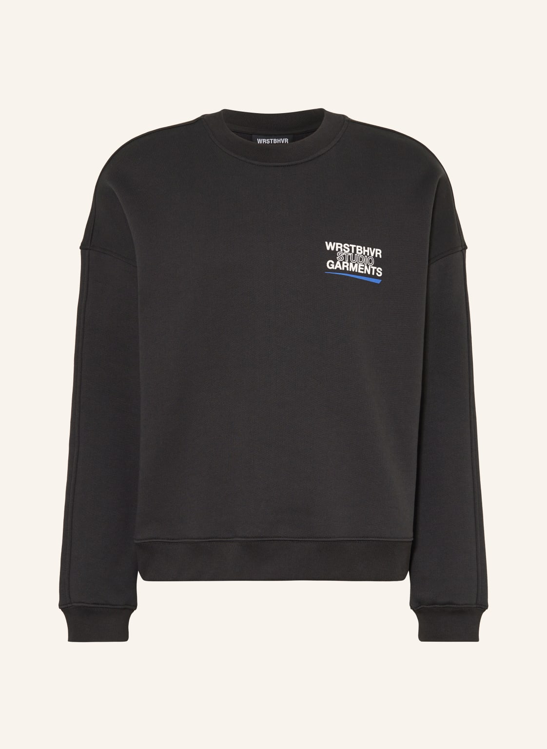 Wrstbhvr Sweatshirt Dany schwarz von WRSTBHVR