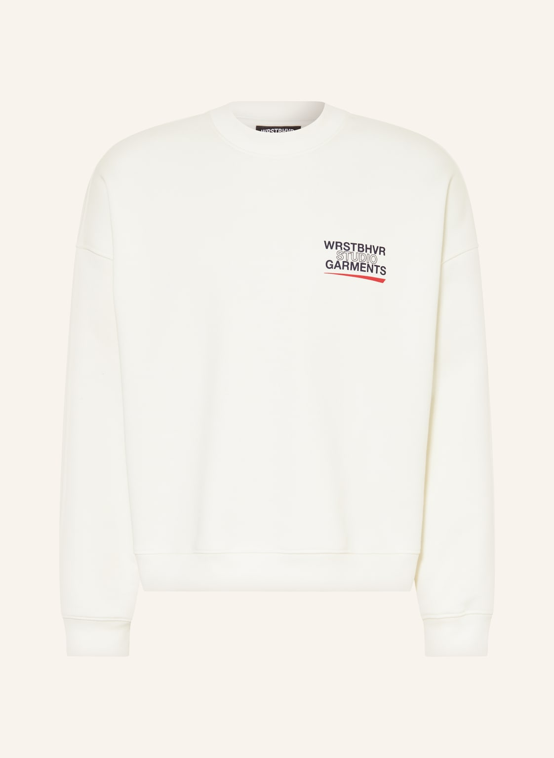 Wrstbhvr Sweatshirt Dany weiss von WRSTBHVR