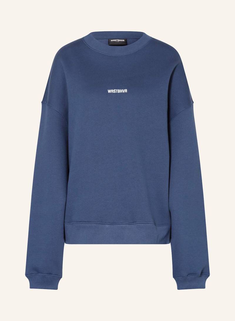 Wrstbhvr Sweatshirt Nubi blau von WRSTBHVR