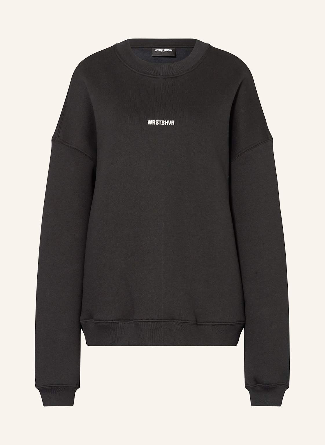 Wrstbhvr Sweatshirt Nubi schwarz von WRSTBHVR