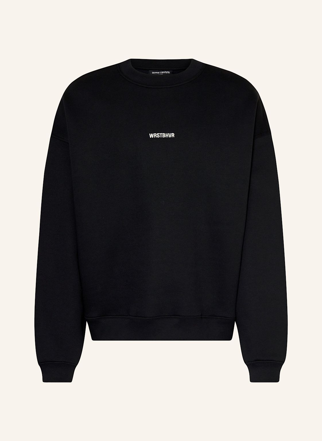 Wrstbhvr Sweatshirt Nubi schwarz von WRSTBHVR