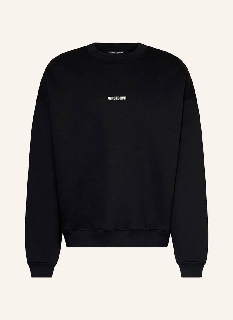 Wrstbhvr Sweatshirt Nubi schwarz von WRSTBHVR