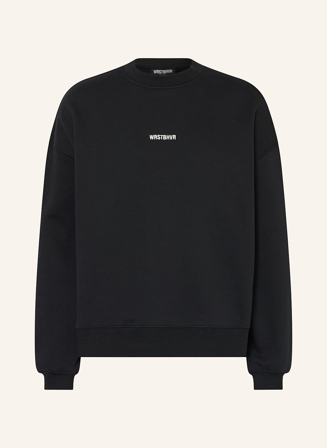 Wrstbhvr Sweatshirt Nubi schwarz Wrstbhvr Sweatshirt Nubi schwarz von WRSTBHVR