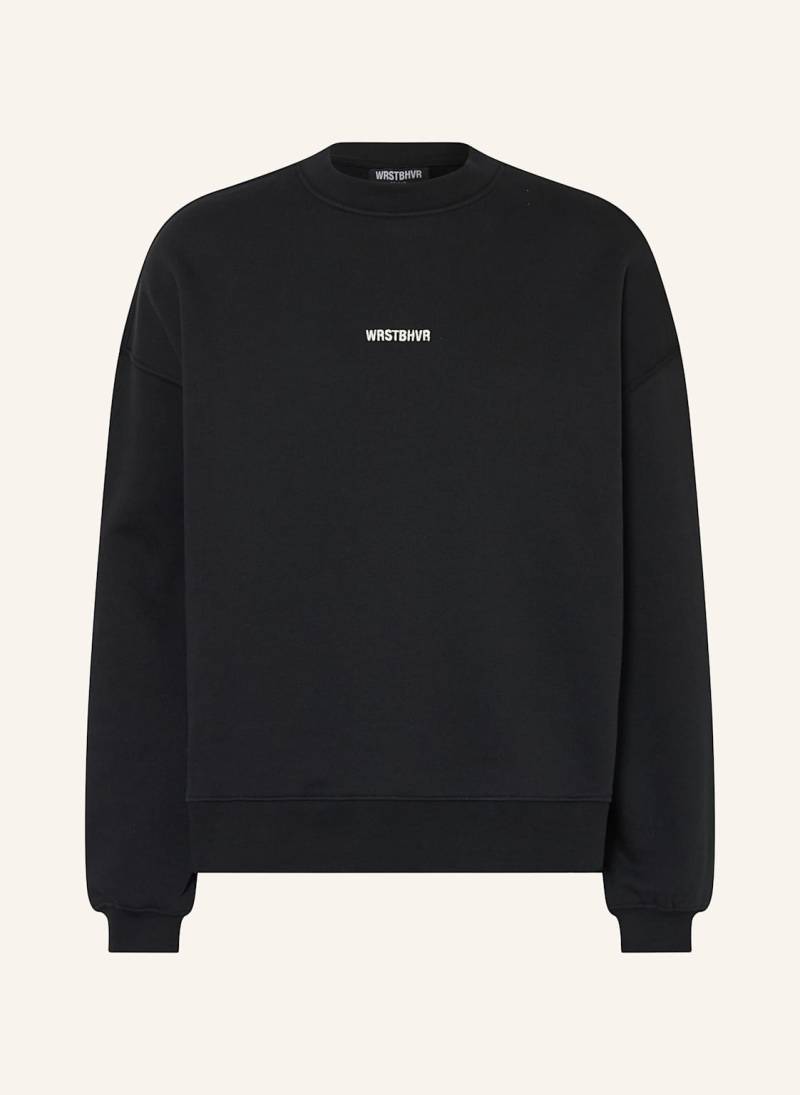 Wrstbhvr Sweatshirt Nubi schwarz von WRSTBHVR