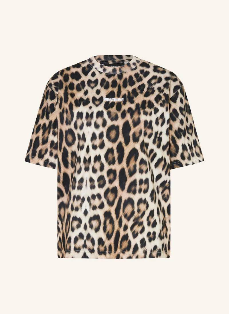 Wrstbhvr T-Shirt Cyrus braun von WRSTBHVR