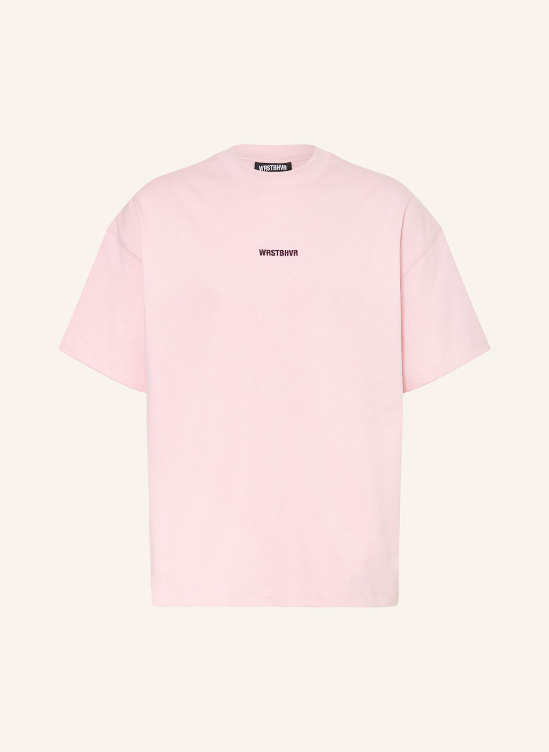 Wrstbhvr T-Shirt Garm v2 pink von WRSTBHVR