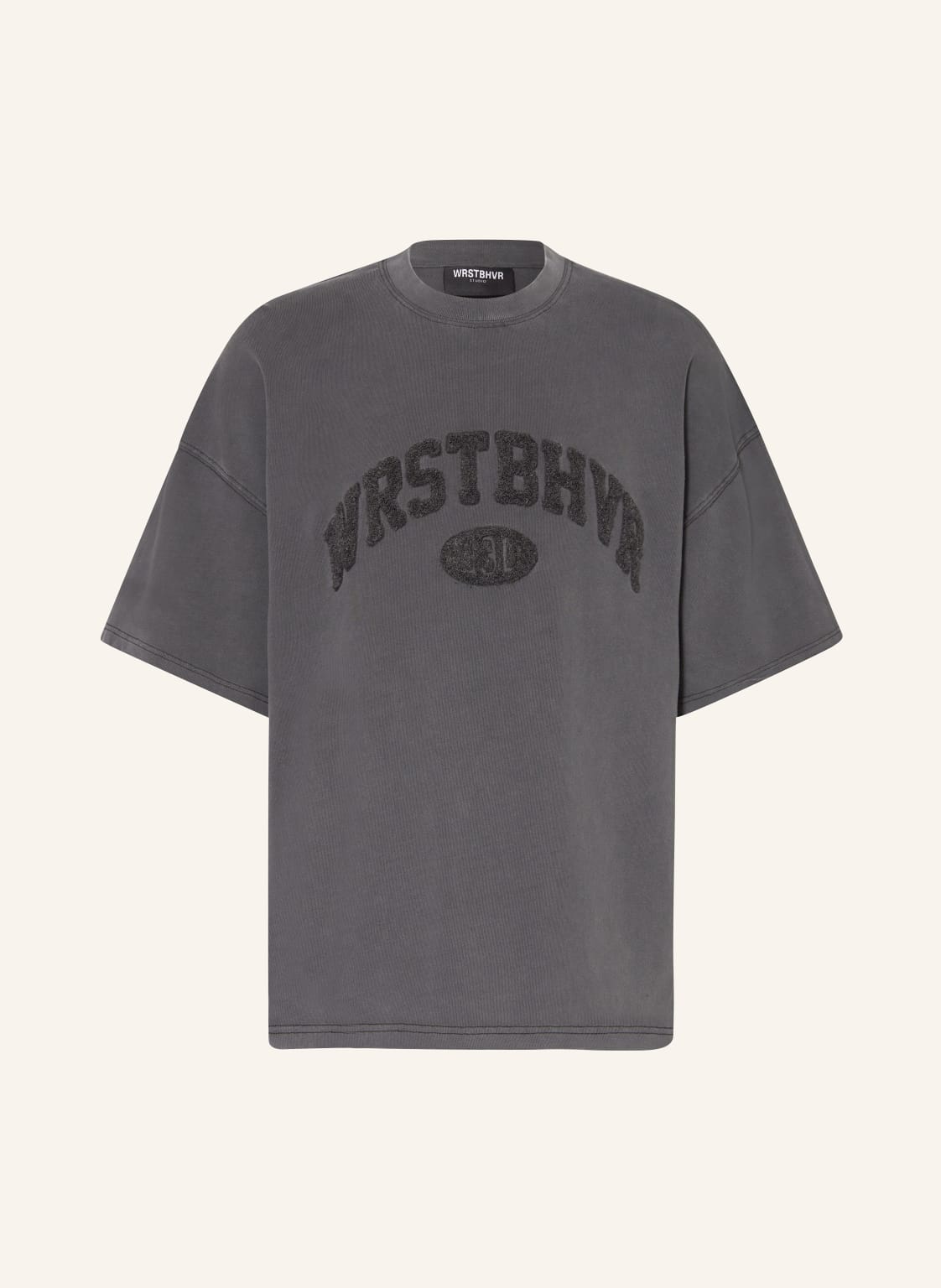 Wrstbhvr T-Shirt Jesse grau von WRSTBHVR