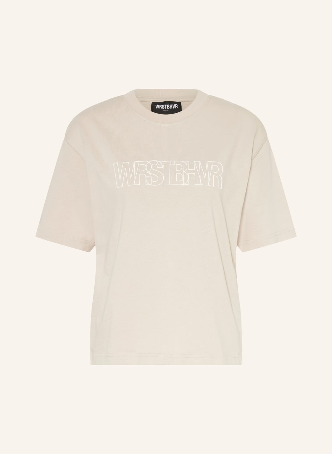 Wrstbhvr T-Shirt Marlies grau von WRSTBHVR