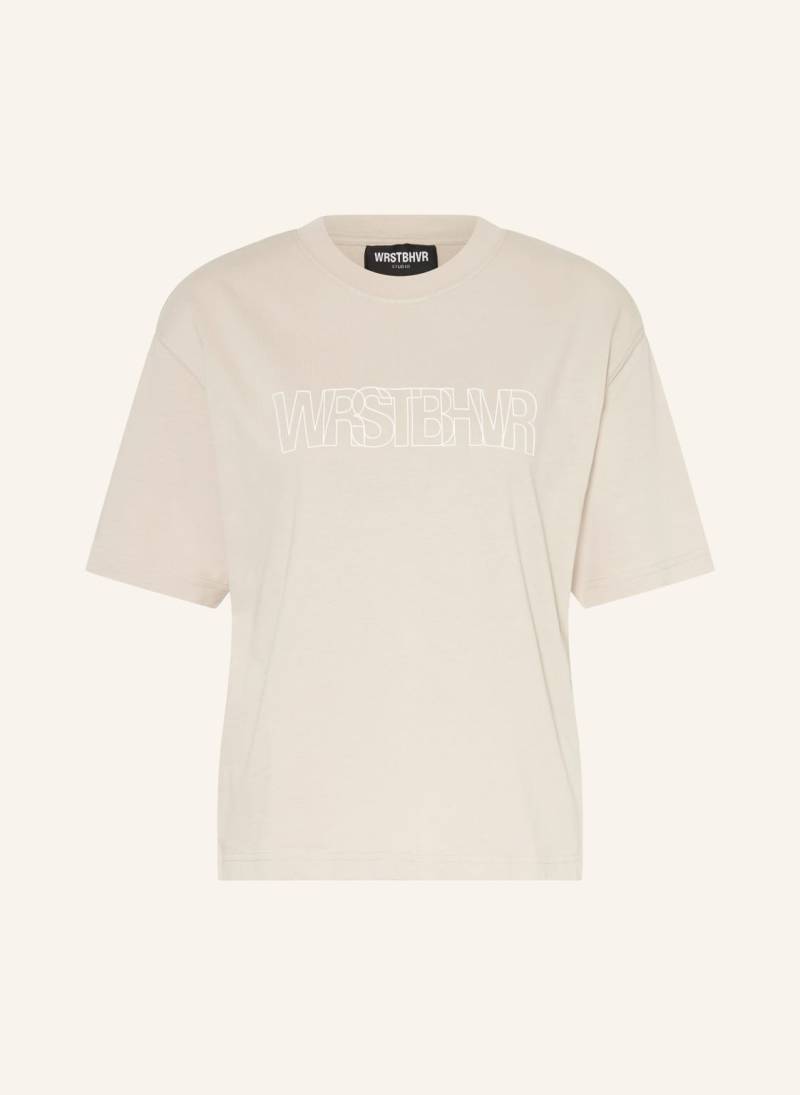 Wrstbhvr T-Shirt Marlies grau von WRSTBHVR