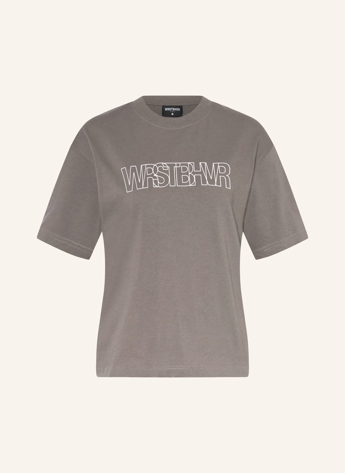 Wrstbhvr T-Shirt Marlies grau von WRSTBHVR