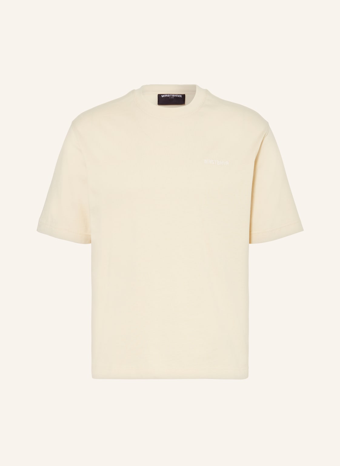 Wrstbhvr T-Shirt Nezu beige von WRSTBHVR