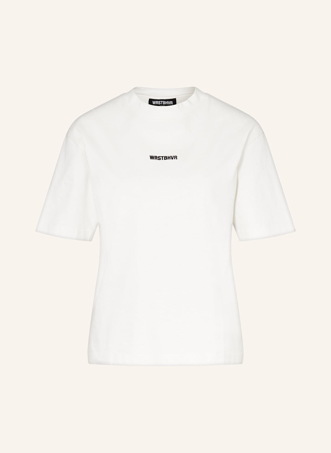 Wrstbhvr T-Shirt Nila weiss Wrstbhvr T-Shirt Nila weiss von WRSTBHVR