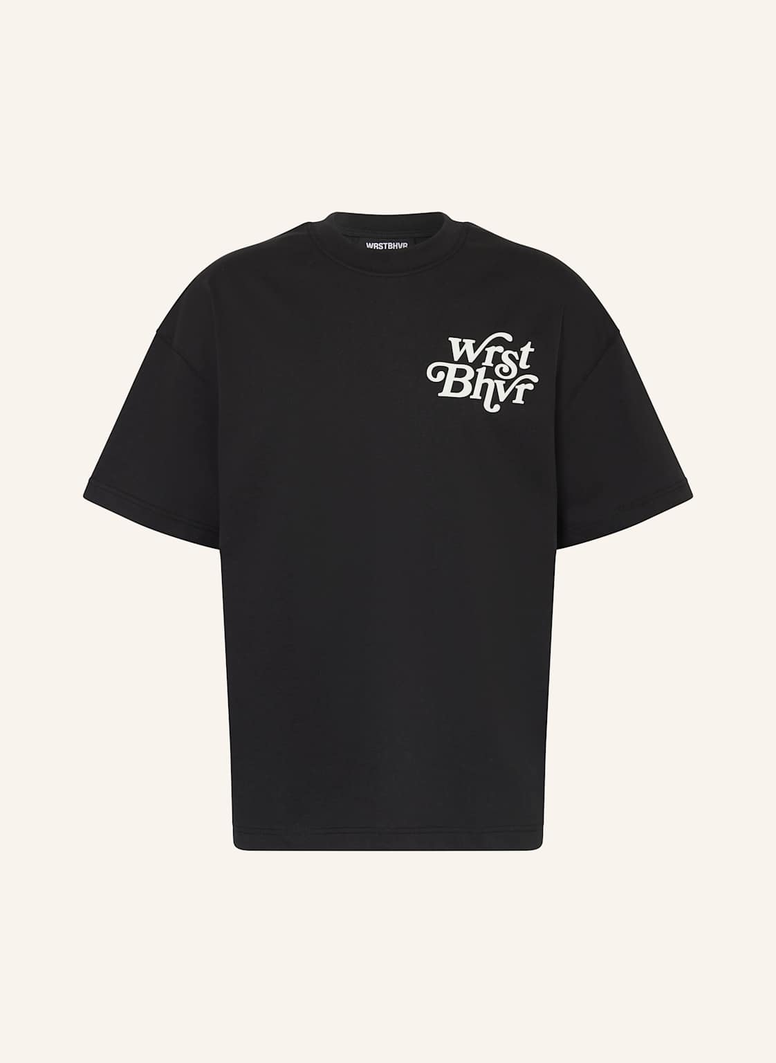 Wrstbhvr T-Shirt Rean schwarz von WRSTBHVR