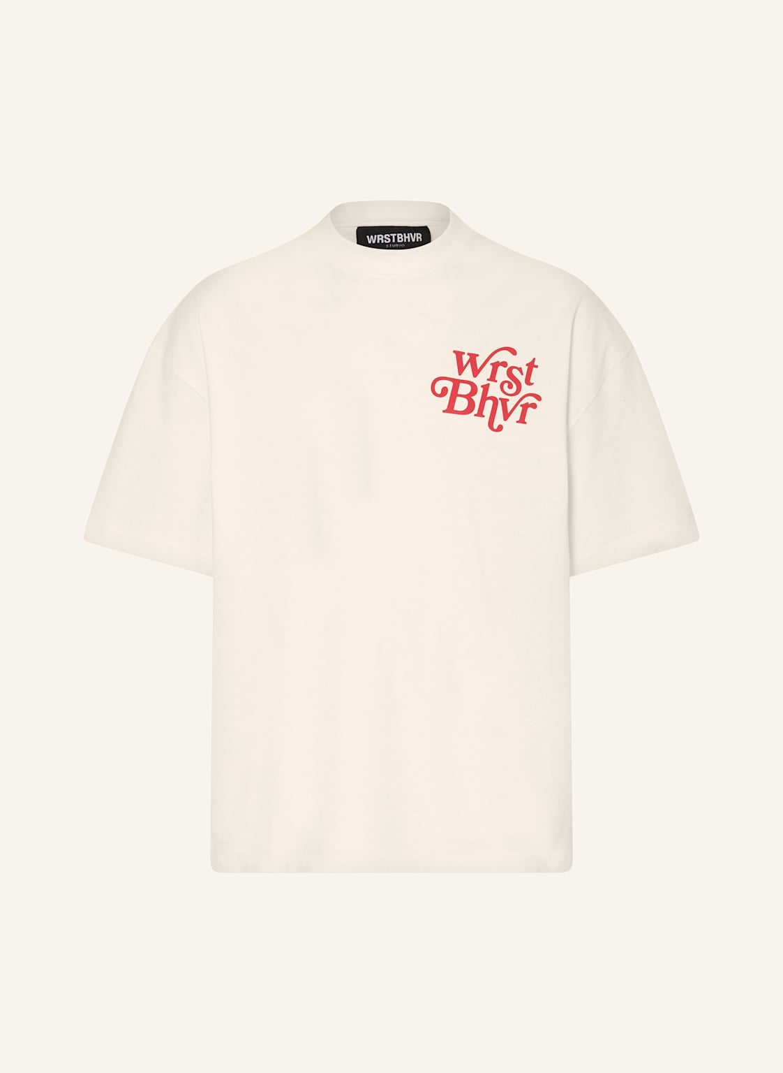 Wrstbhvr T-Shirt Rean weiss