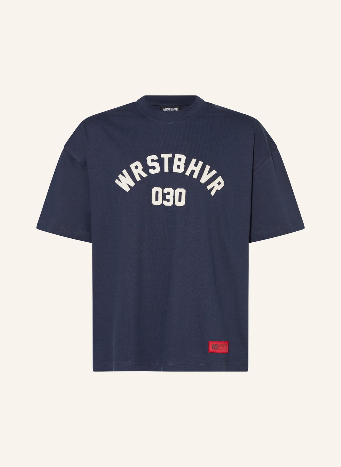 Wrstbhvr T-Shirt Ruric blau von WRSTBHVR