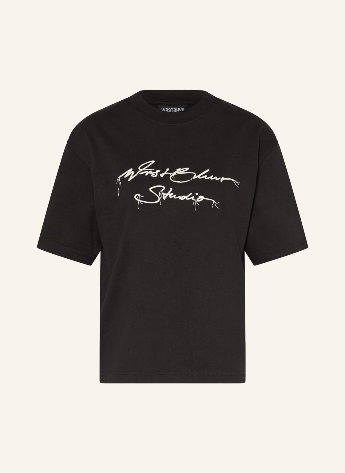 Wrstbhvr T-Shirt Signature schwarz von WRSTBHVR