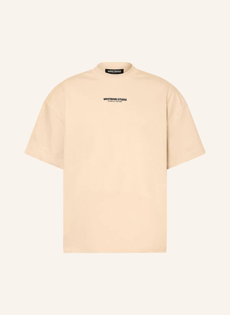 Wrstbhvr T-Shirt Studio v10 beige von WRSTBHVR