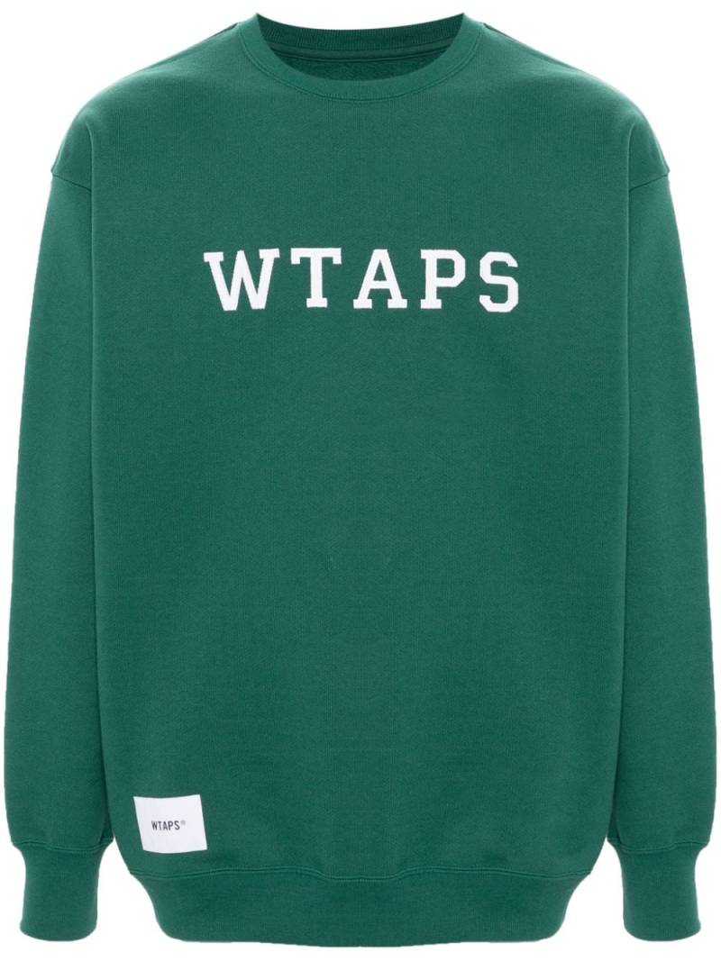 WTAPS Academy cotton sweatshirt - Green von WTAPS