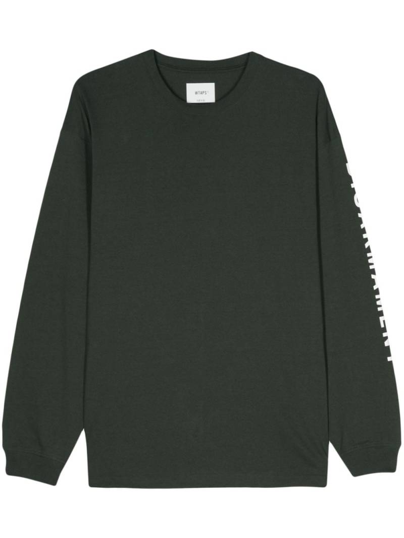 WTAPS Beak cotton sweatshirt - Green von WTAPS