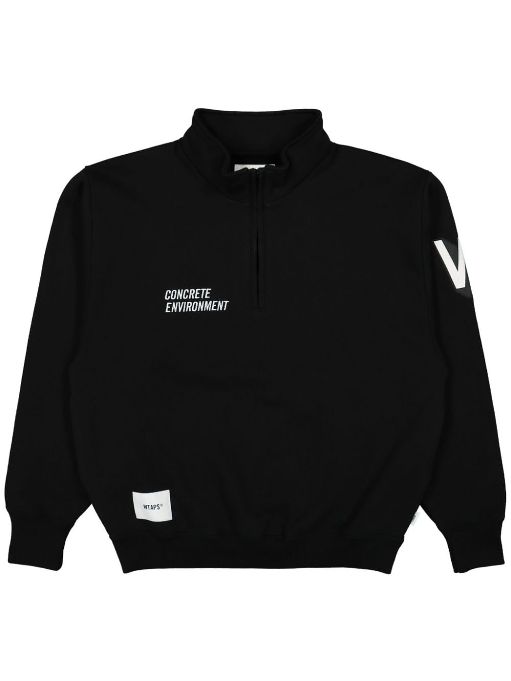 WTAPS Depst cotton sweatshirt - Black von WTAPS