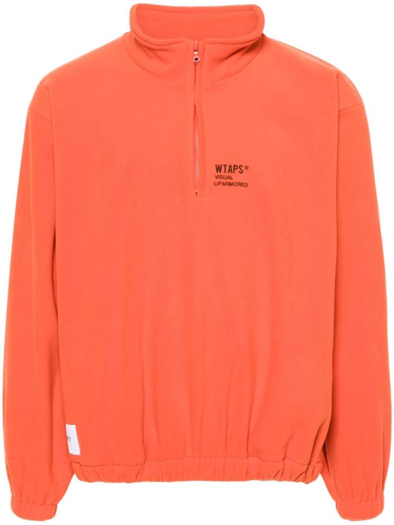 WTAPS Depst polar-fleece sweatshirt - Orange von WTAPS