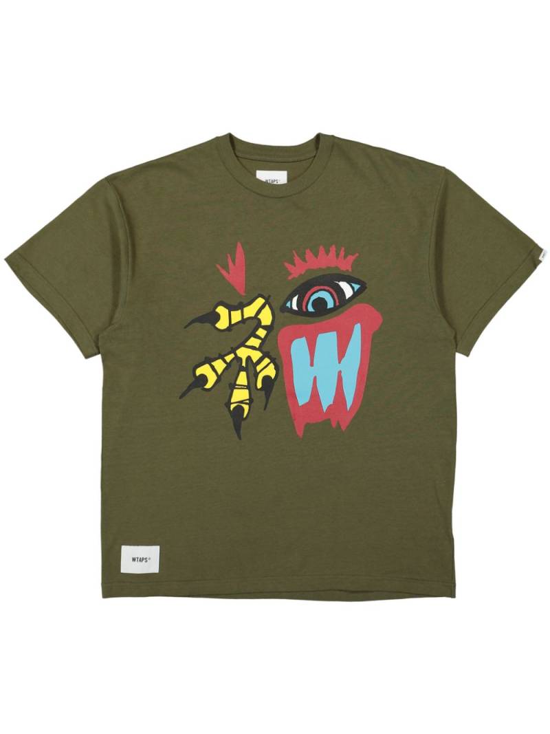 WTAPS Obj 04 cotton T-shirt - Green von WTAPS