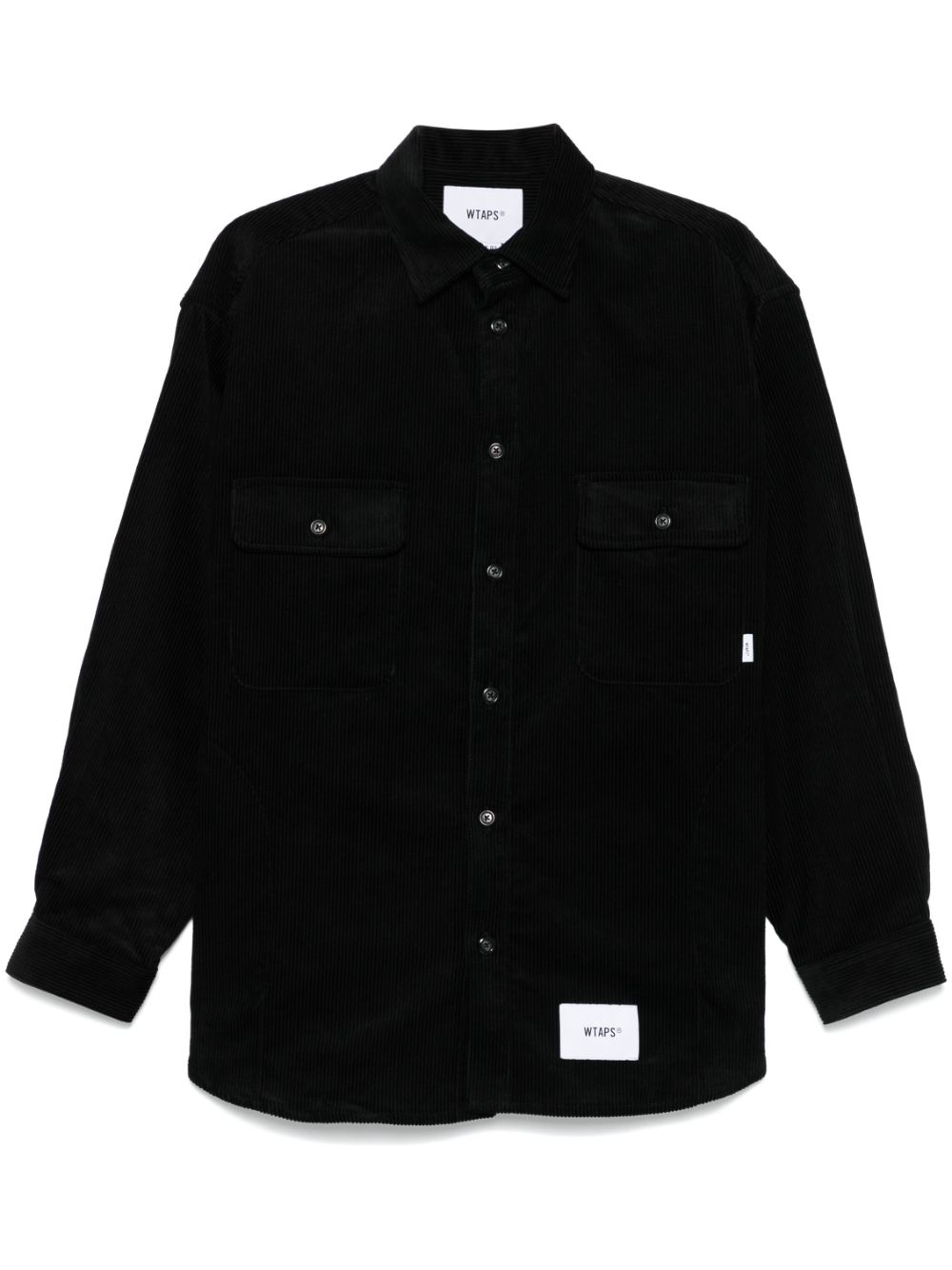 WTAPS corduroy shirt - Black von WTAPS