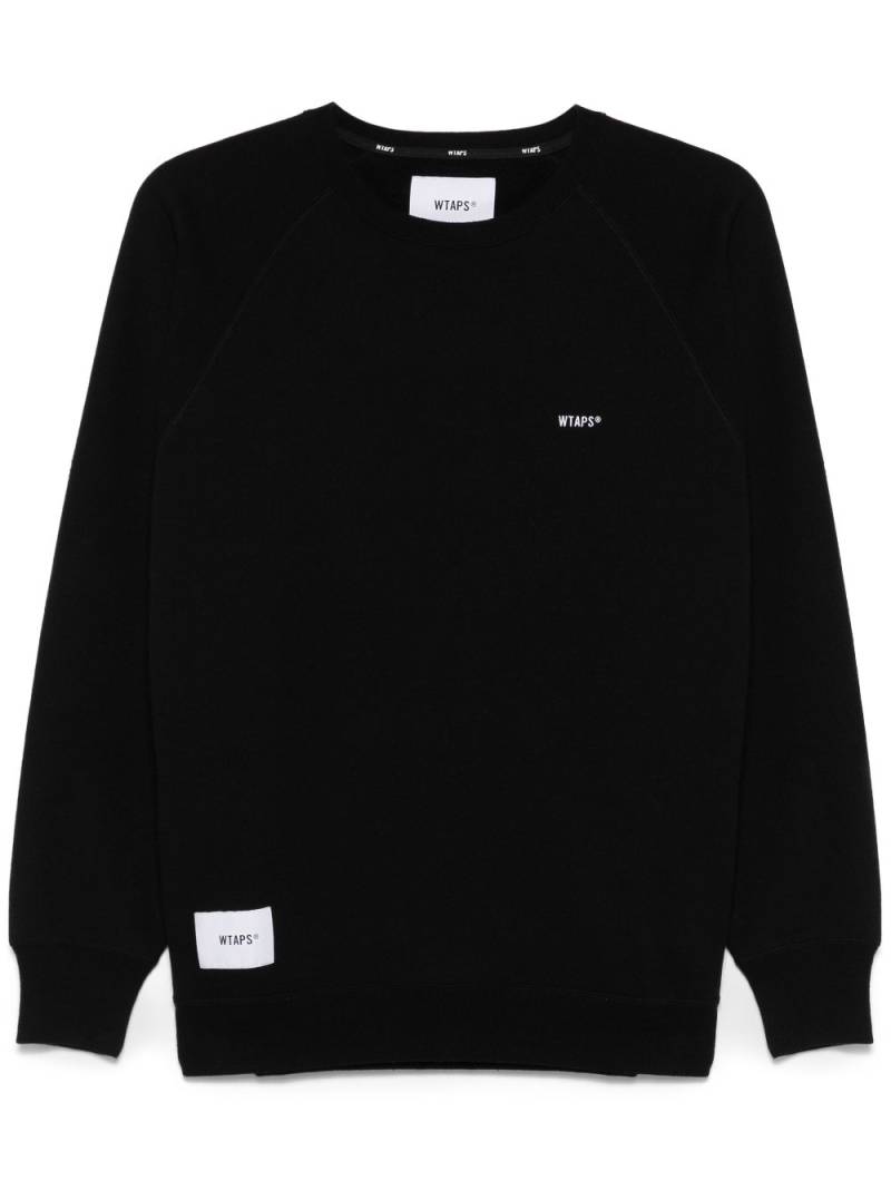 WTAPS embroidered-logo sweatshirt - Black von WTAPS