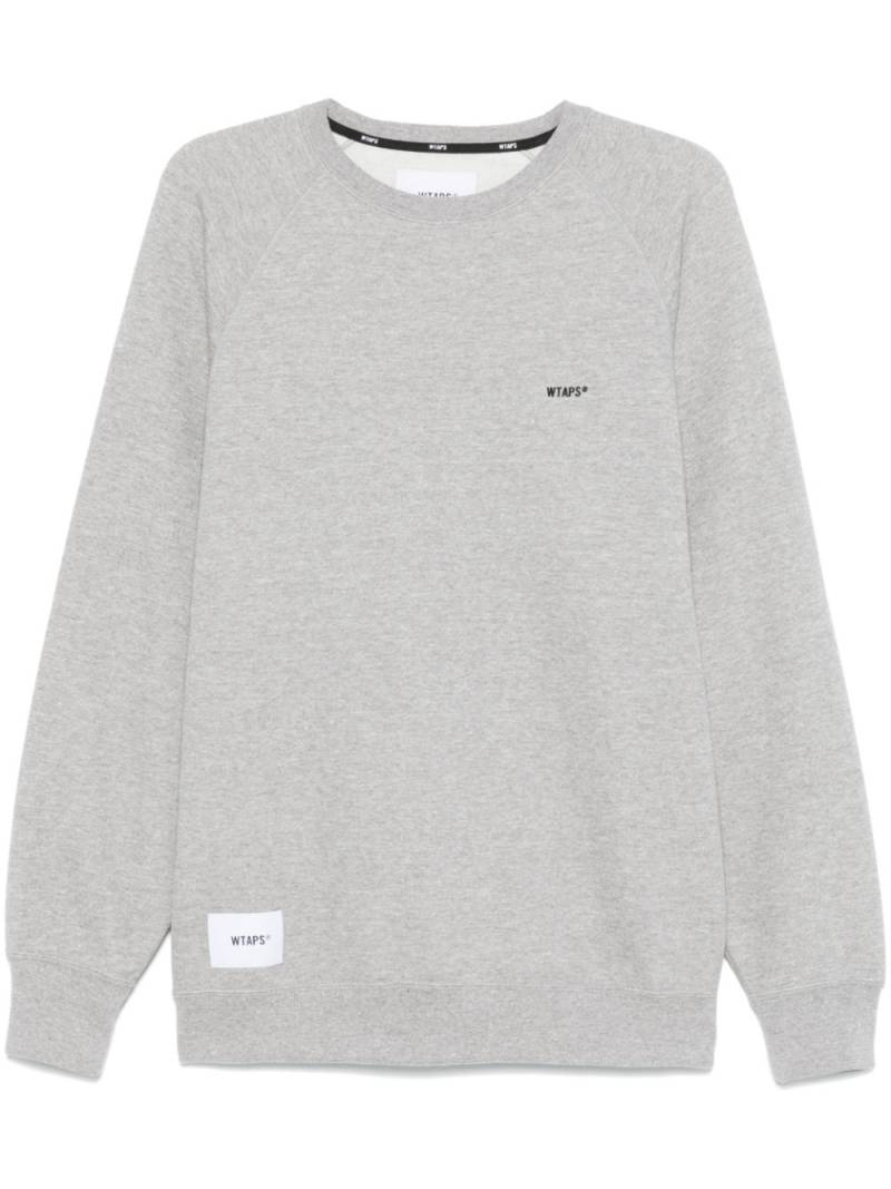 WTAPS embroidered-logo sweatshirt - Grey von WTAPS