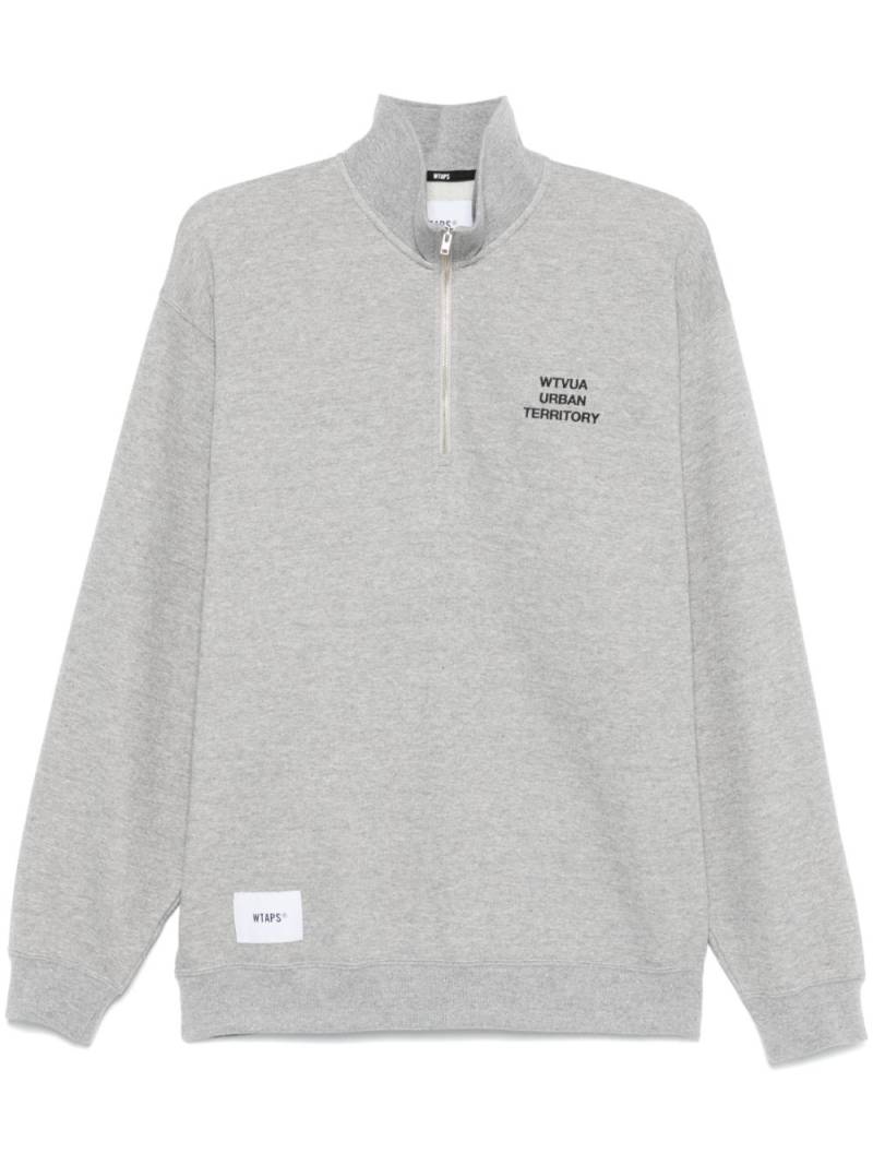 WTAPS embroidered-logo sweatshirt - Grey von WTAPS