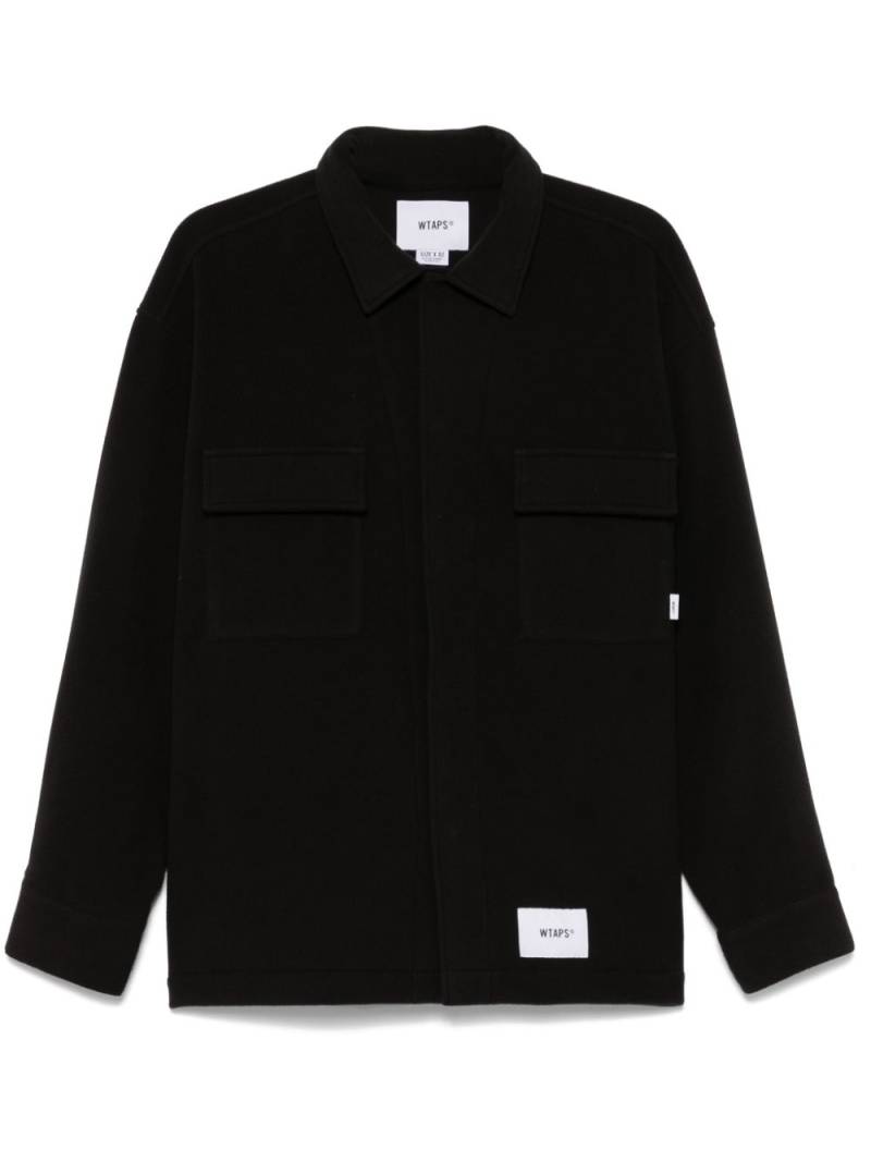 WTAPS fleece shirt - Black von WTAPS