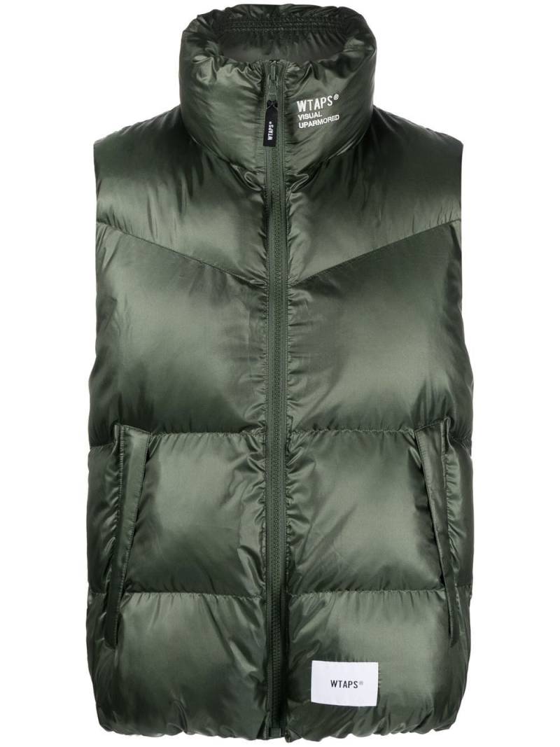 WTAPS high neck vest - Green von WTAPS