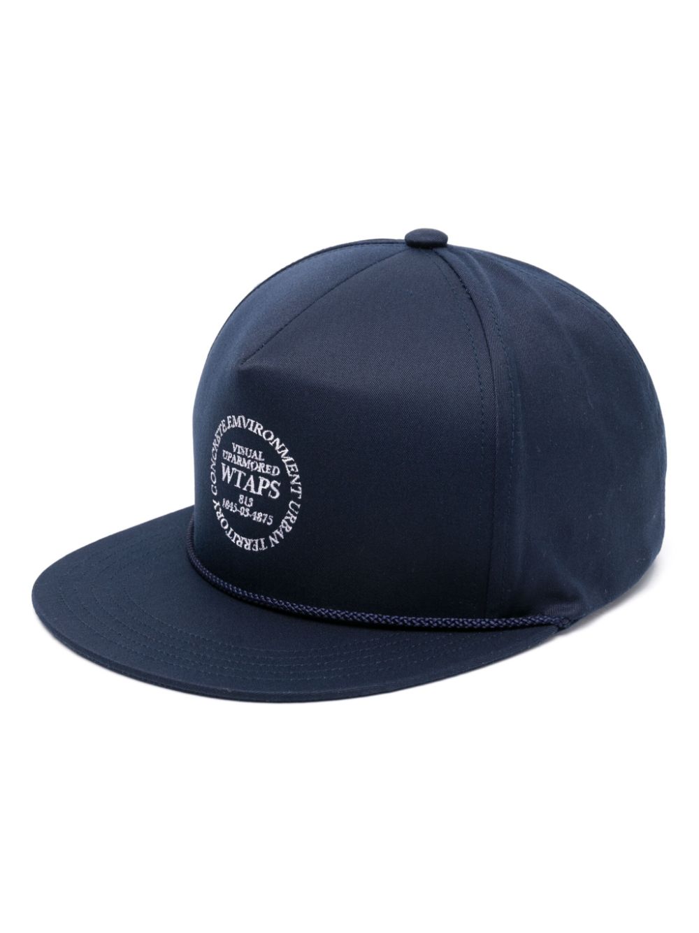 WTAPS logo-embroidered cap - Blue von WTAPS