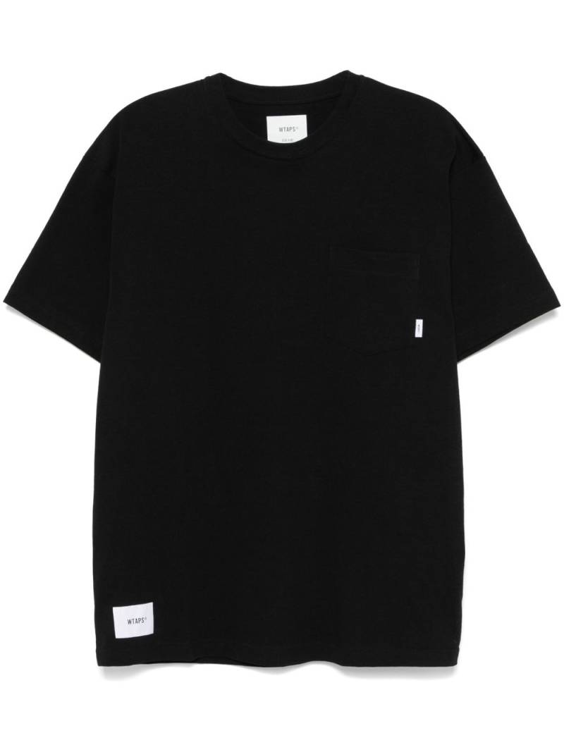 WTAPS logo-patch T-shirt - Black von WTAPS