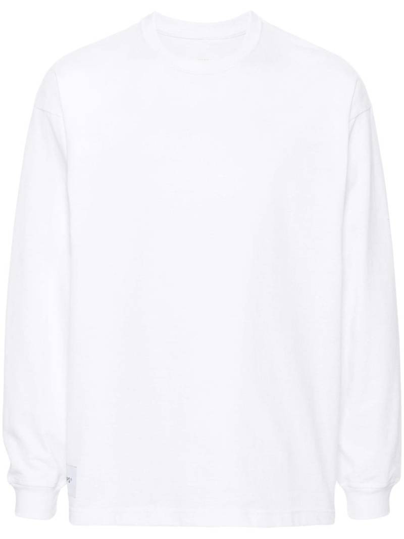 WTAPS long-sleeves cotton T-shirt - White von WTAPS