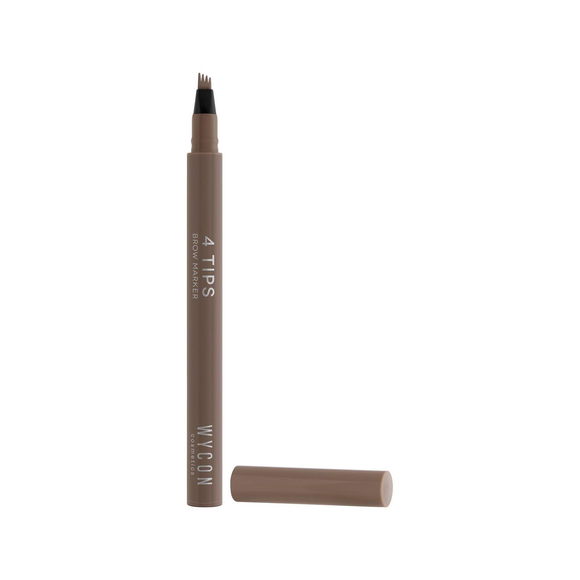 WYCON - 4 Tips Brow Marker,  BROWN von WYCON