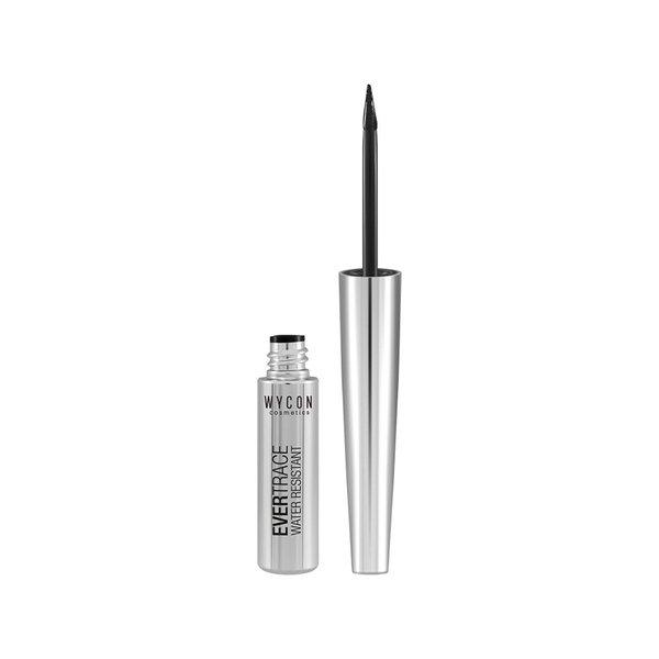 Extraschwarzer Wasserfester Flüssig-eyeliner Damen Charcoal Black von WYCON