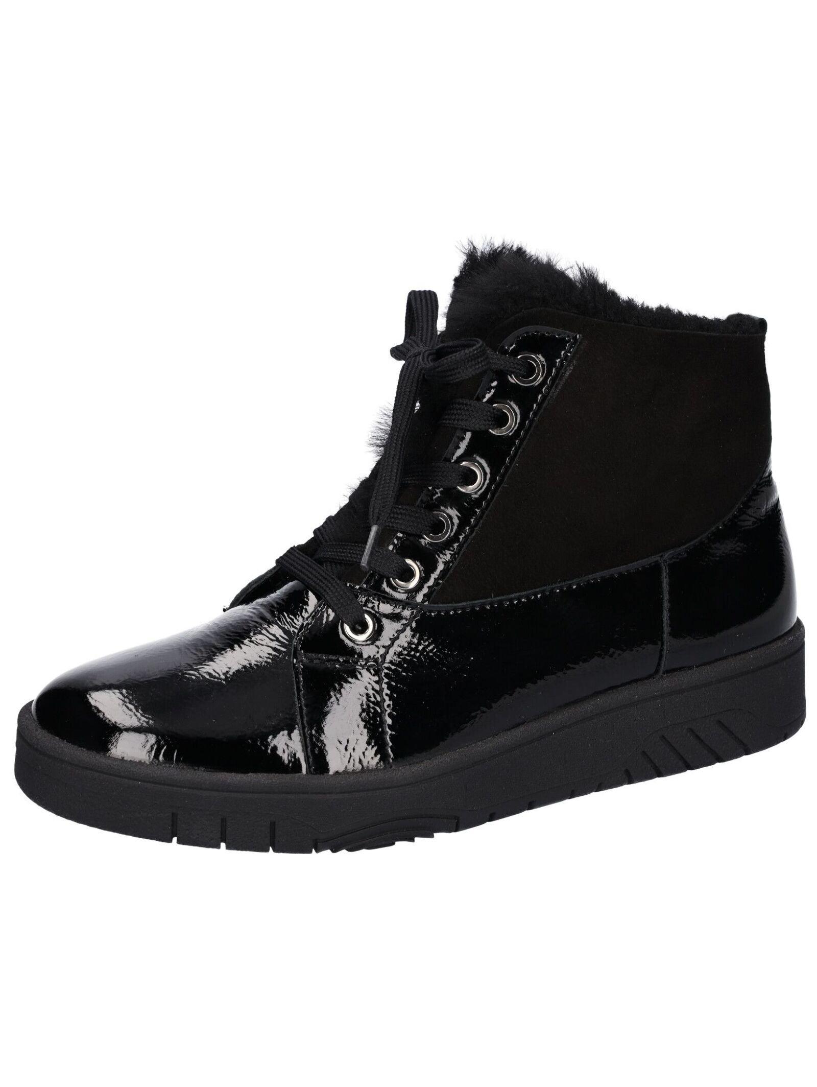 Sneaker Damen Schwarz 37 von Waldläufer