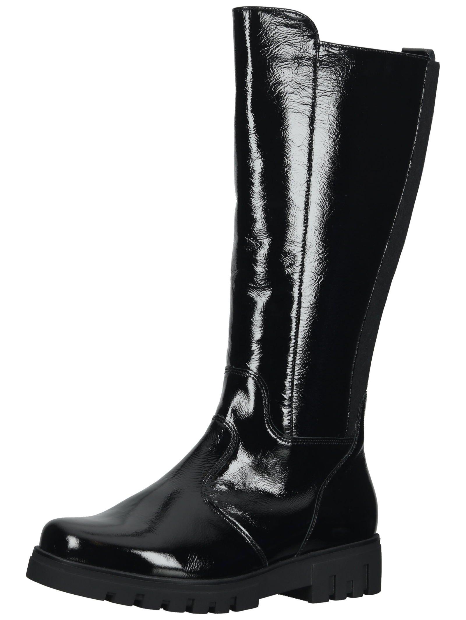 Stiefel Damen Schwarz 39 von Waldläufer