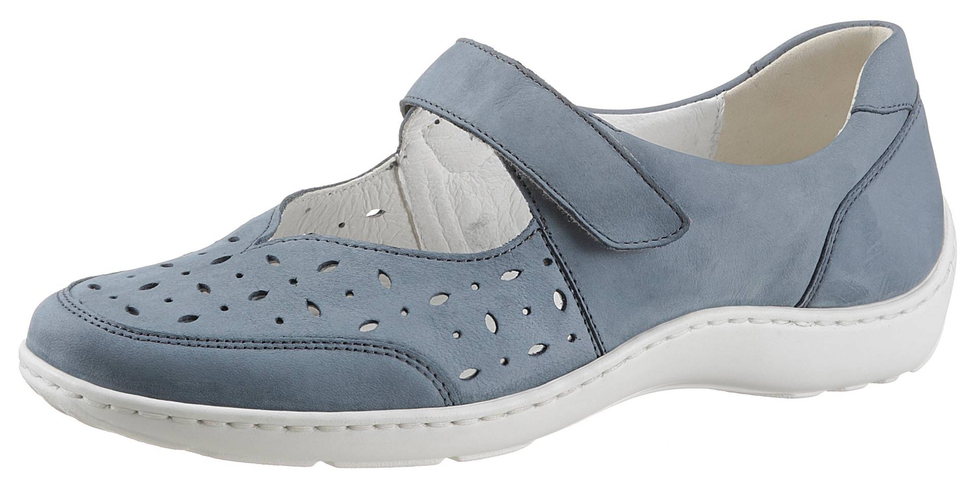 Waldläufer Ballerina »HENNI«, Klettschuh, Komfortschuh mit Perforation, H-Weite Waldläufer Ballerina »HENNI«, Klettschuh, Komfortschuh mit Perforation, H-Weite von Waldläufer