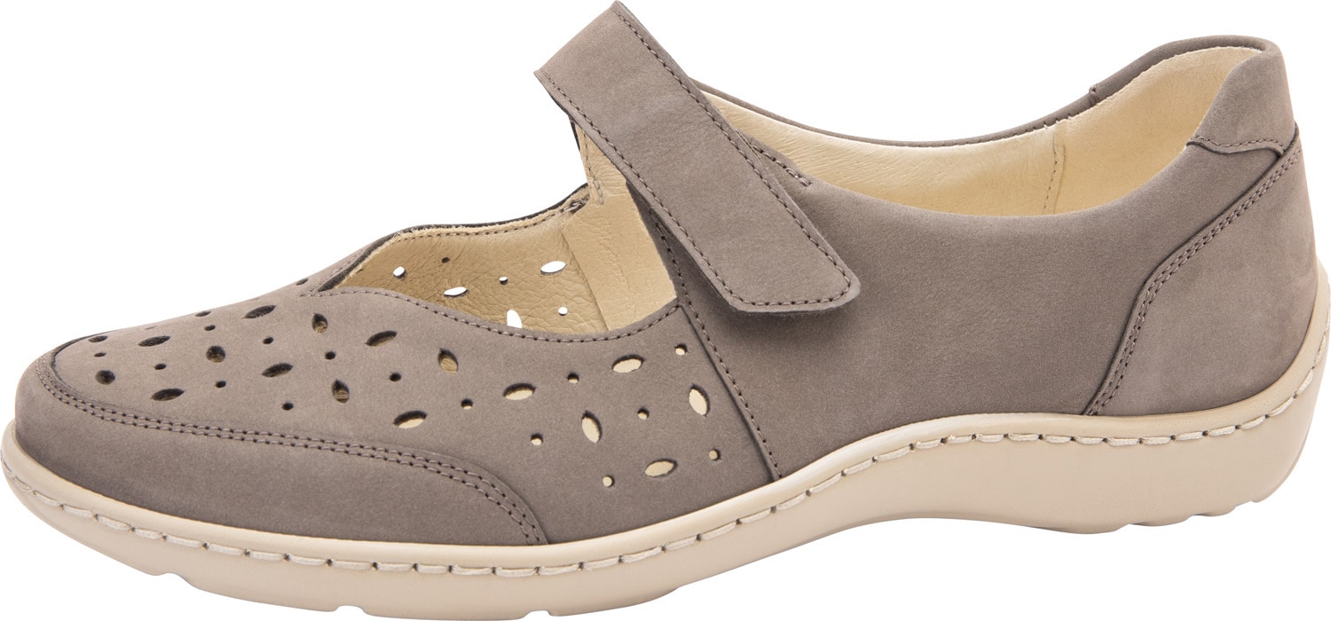 Waldläufer Ballerina »HENNI«, Klettschuh, Komfortschuh mit Perforation, H-Weite Waldläufer Ballerina »HENNI«, Klettschuh, Komfortschuh mit Perforation, H-Weite von Waldläufer