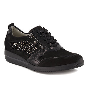 Waldläufer Himona Damen Schnürschuh Schwarz Waldläufer Himona Damen Schnürschuh Schwarz von Waldläufer
