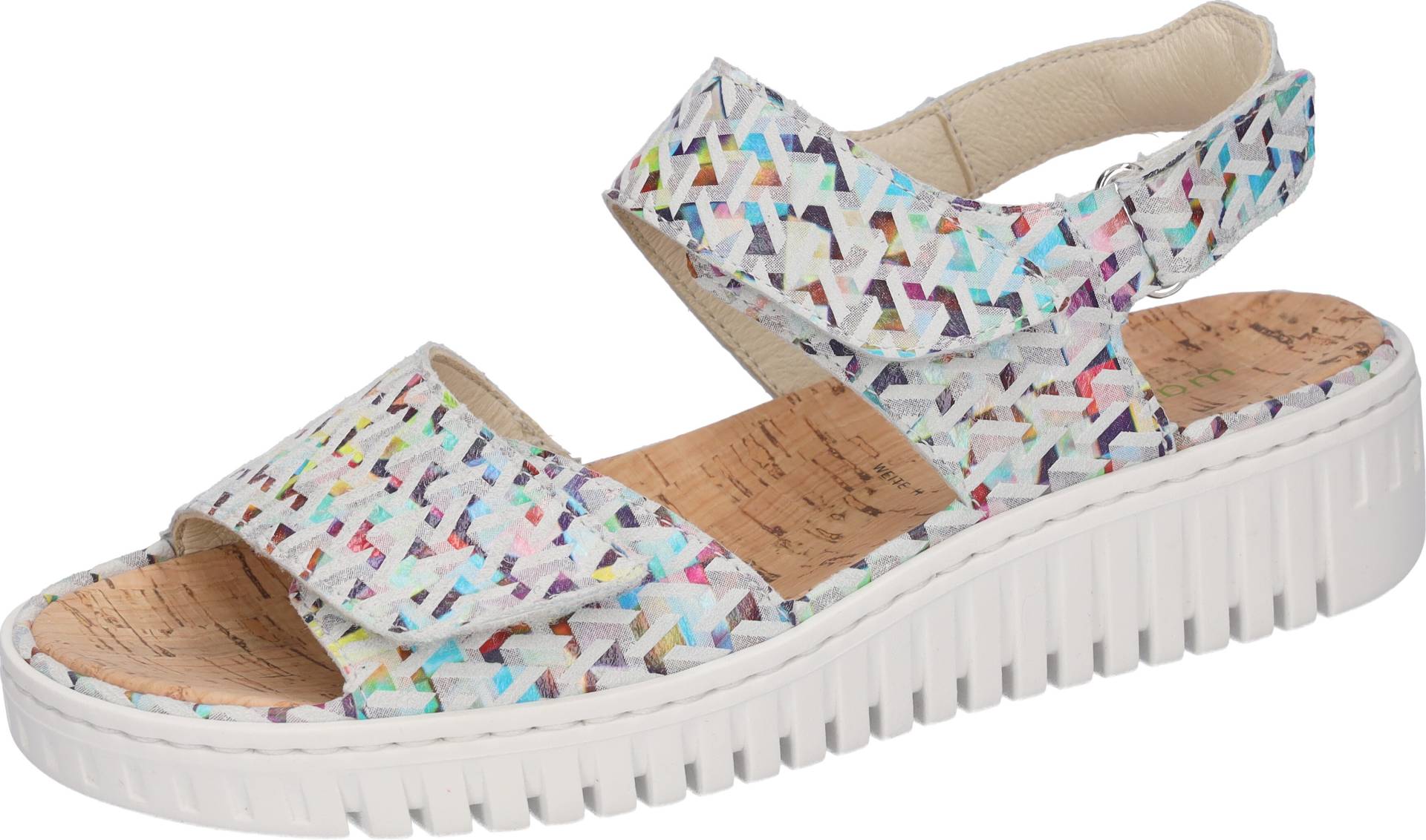Waldläufer Keilsandalette »H-Willow«, Sommerschuh, Sandale, Keilabsatz, mit Kork-Fussbett, Weite H Waldläufer Keilsandalette »H-Willow«, Sommerschuh, Sandale, Keilabsatz, mit Kork-Fussbett, Weite H von Waldläufer