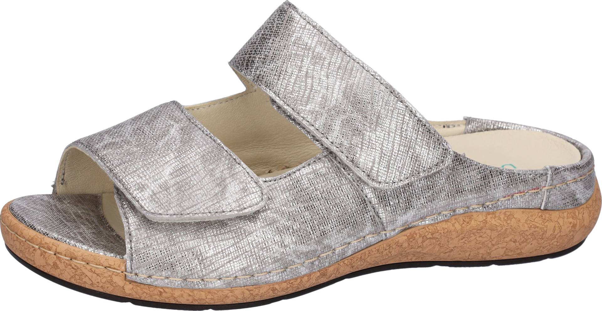 Waldläufer Pantolette »K-Heliett«, Keilabsatz, Sommerschuh, Schlappen, Klettverschlüsse, K-Weite Waldläufer Pantolette »K-Heliett«, Keilabsatz, Sommerschuh, Schlappen, Klettverschlüsse, K-Weite von Waldläufer