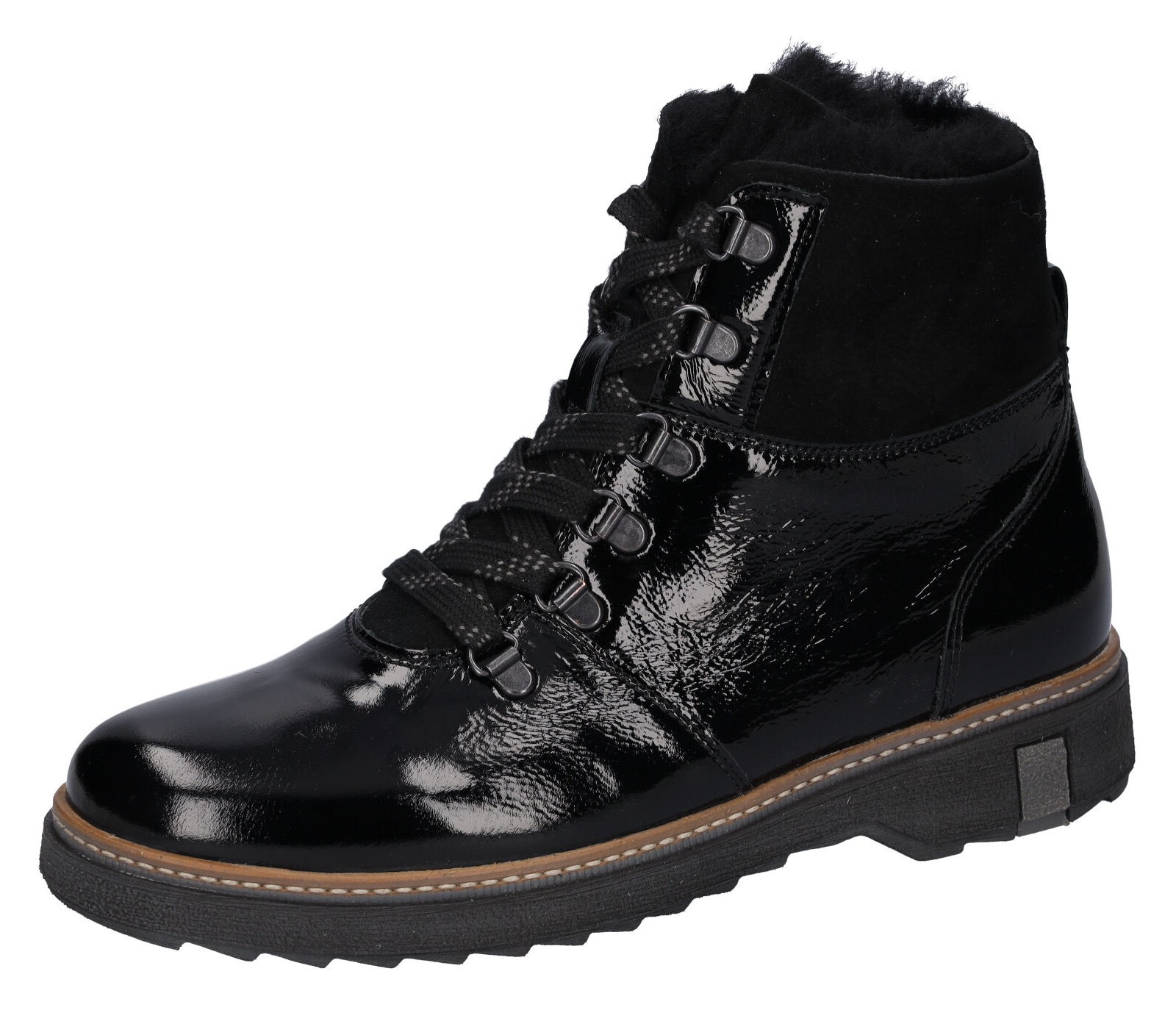 Waldläufer Schnürboots »Hitomi«, in Lack-Optik, H-Weite Waldläufer Schnürboots »Hitomi«, in Lack-Optik, H-Weite von Waldläufer